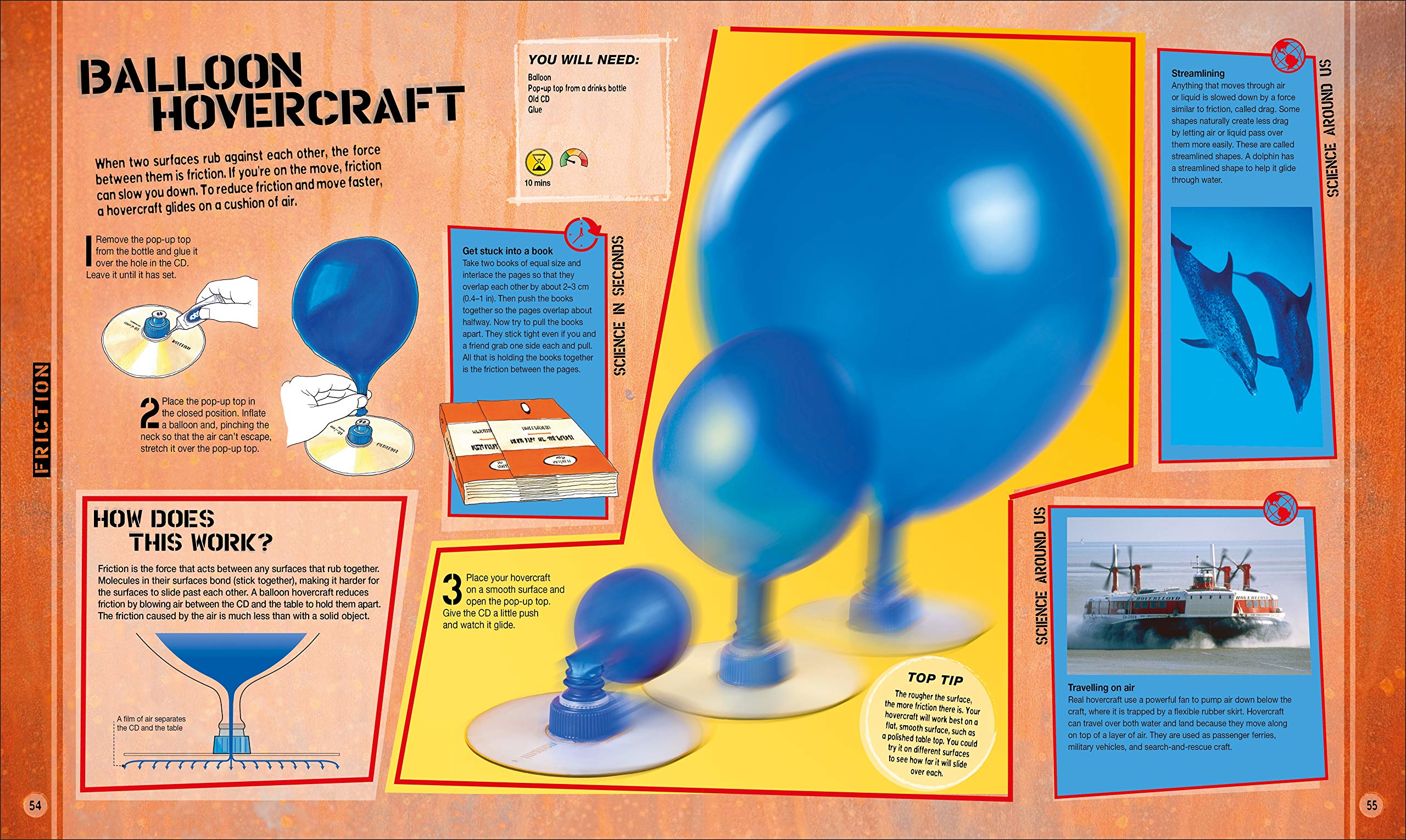 science experiments: loads of explosively fun activities to do!