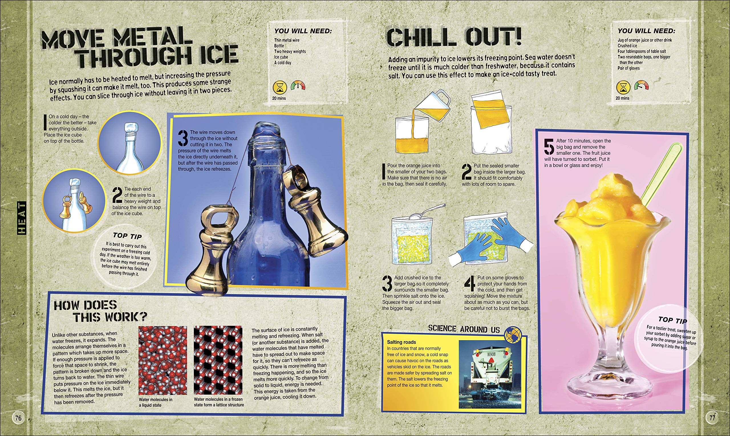 science experiments: loads of explosively fun activities to do!