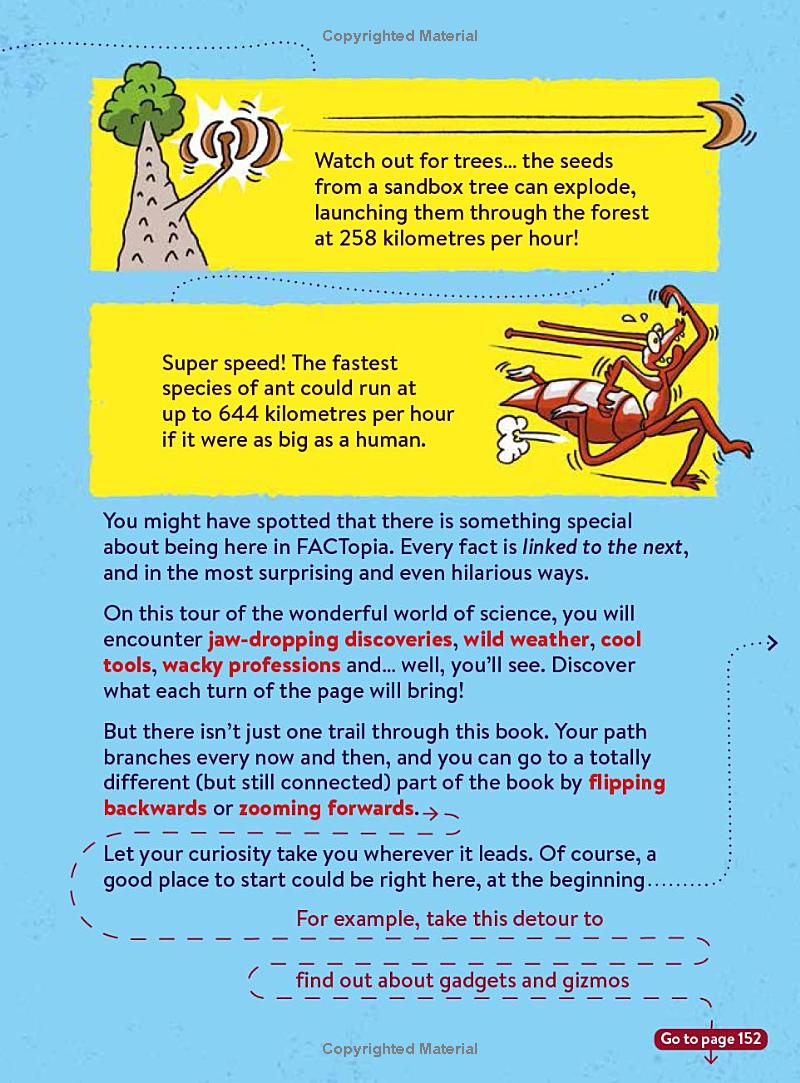 science factopia!: follow the trail of 400 stem-tastic facts!