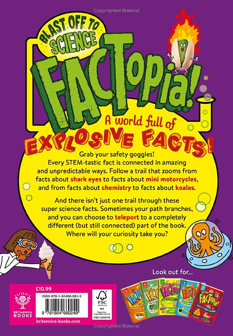 science factopia!: follow the trail of 400 stem-tastic facts!