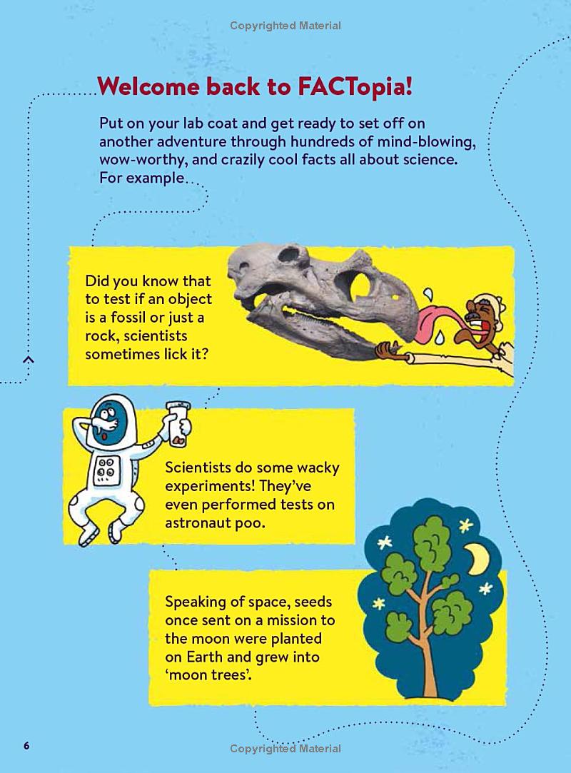 science factopia!: follow the trail of 400 stem-tastic facts!