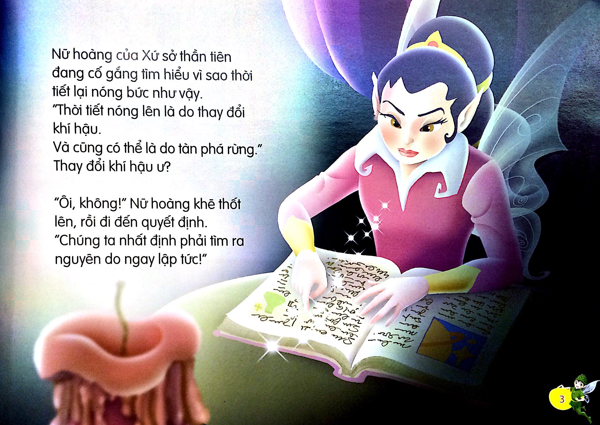 science of fairy - khoa học và thiên nhiên xứ sở thần tiên - chàng tiên thông- tìm hiểu về rừng và ô nhiễm môi trường