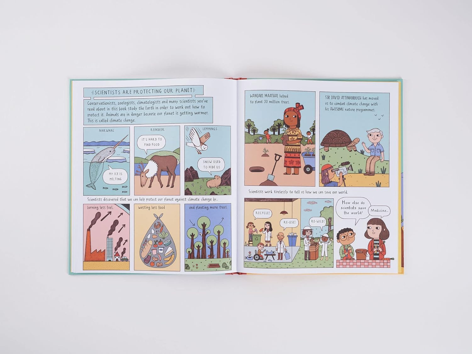 scientists are saving the world!