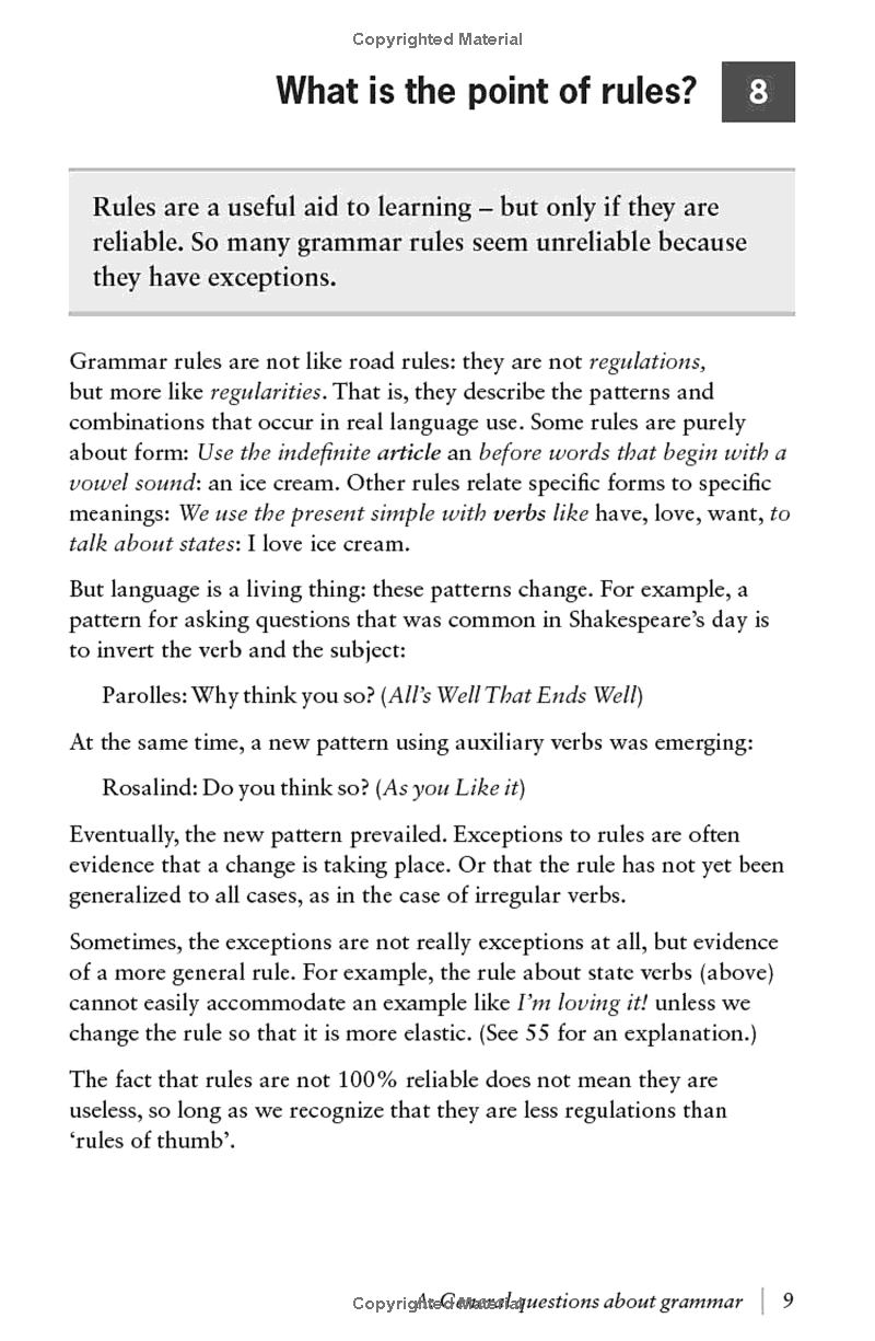 scott thornbury's 101 grammar questions pocket editions: cambridge handbooks for language teachers
