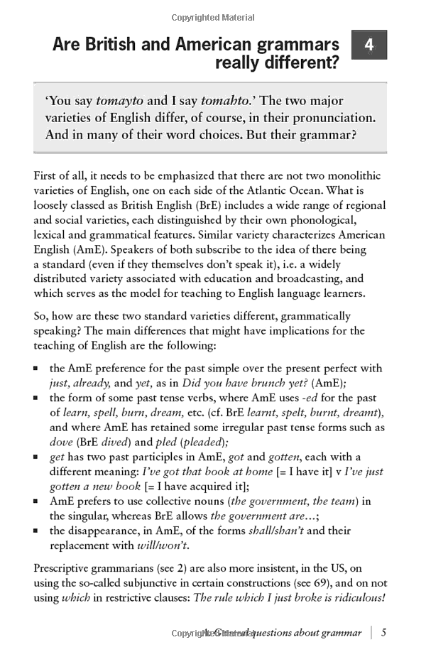 scott thornbury's 101 grammar questions pocket editions: cambridge handbooks for language teachers