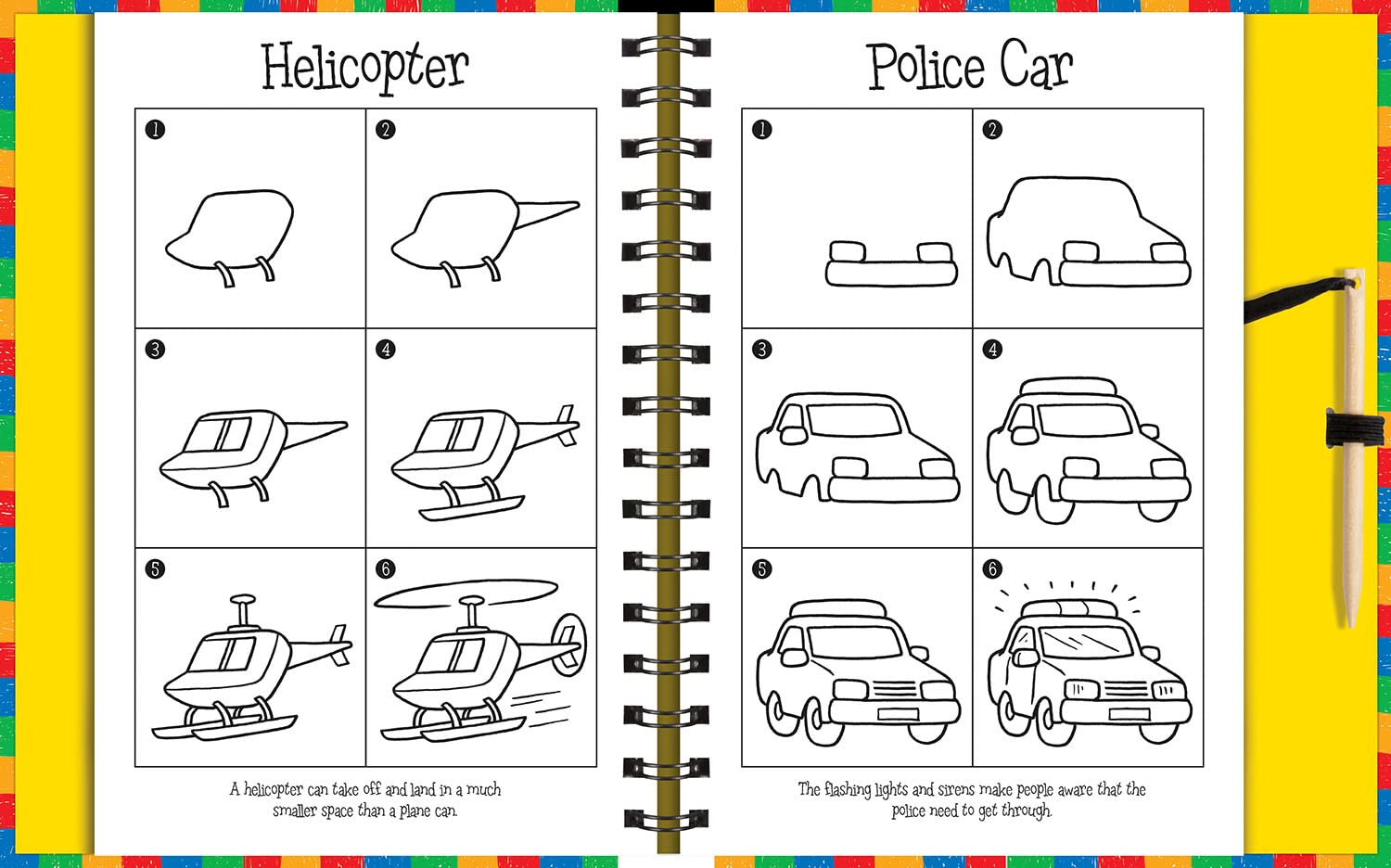 scratch and draw - things that go