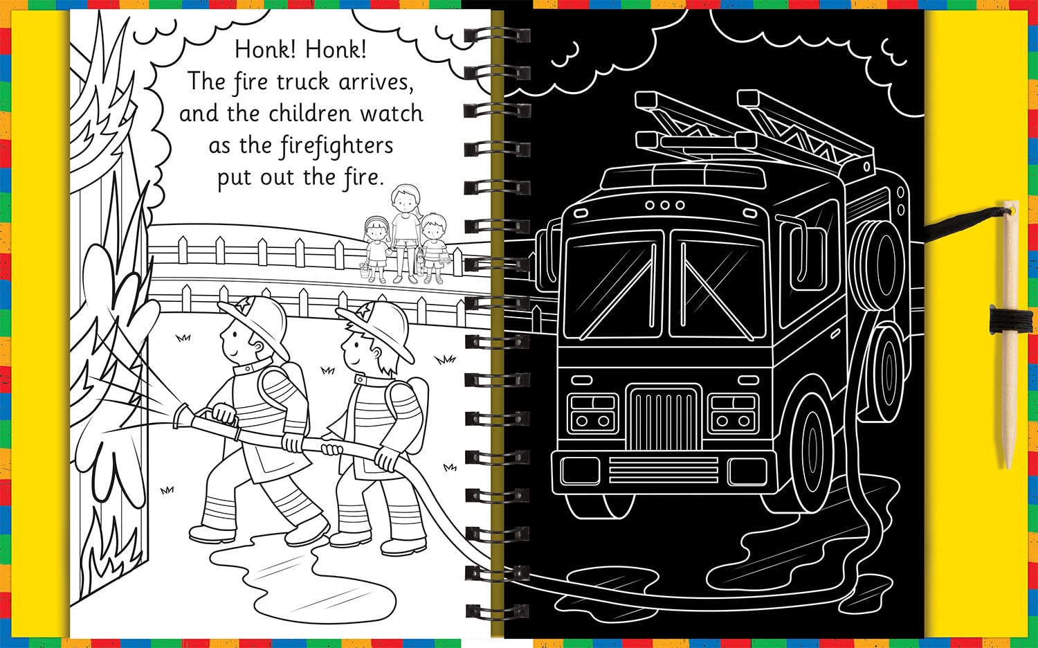 scratch and draw - things that go