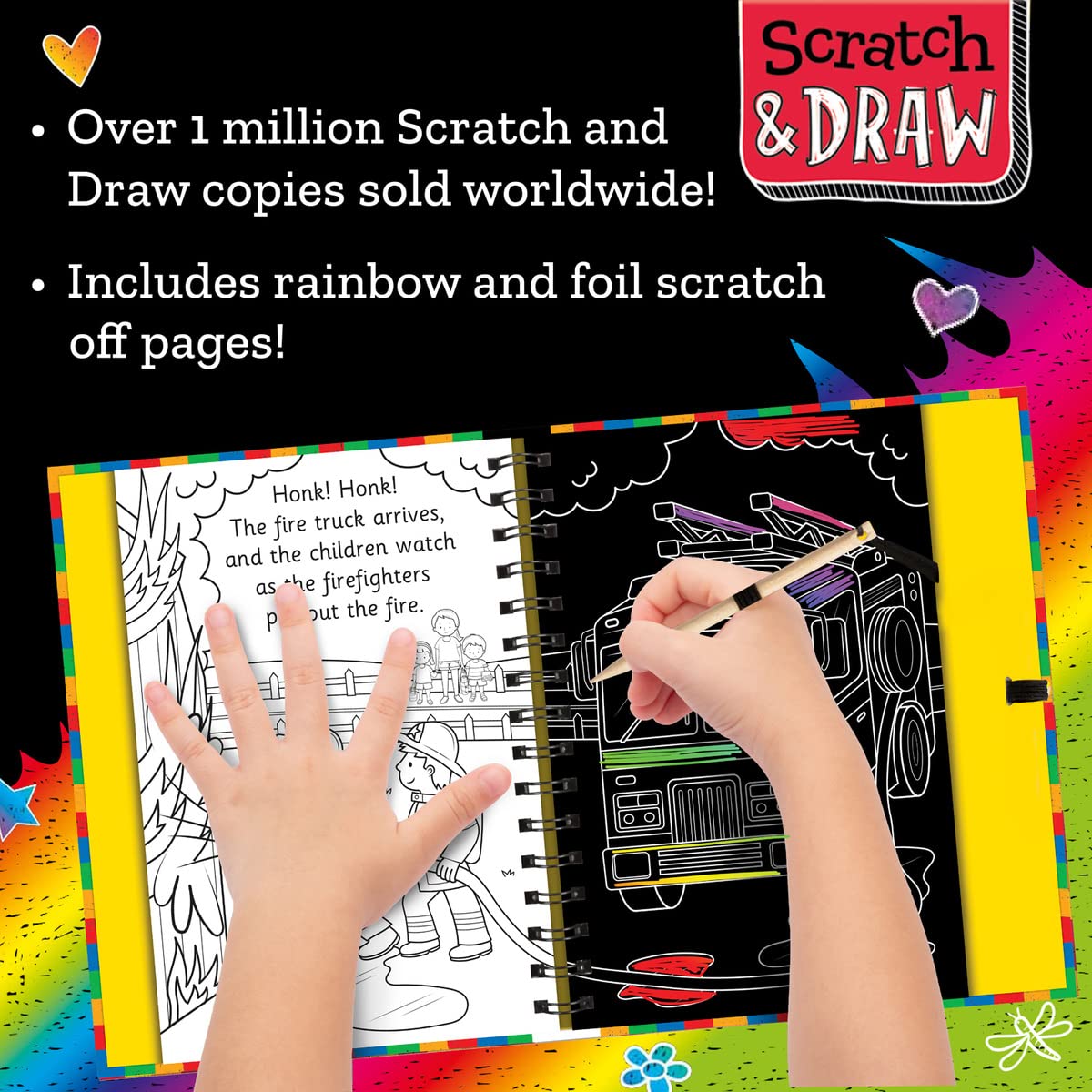 scratch and draw - things that go