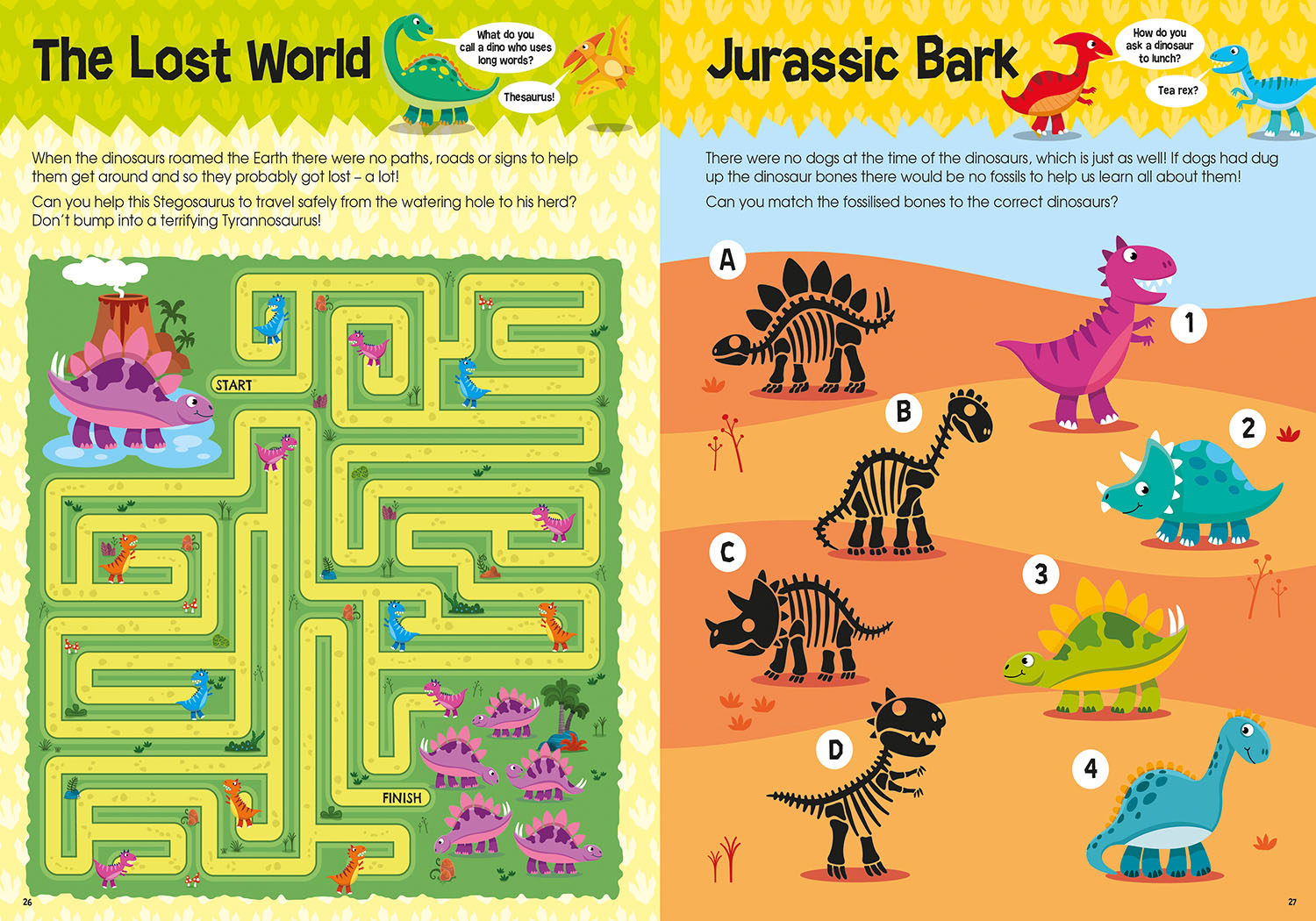 scratch art dinosaurs (activity station book + kit)