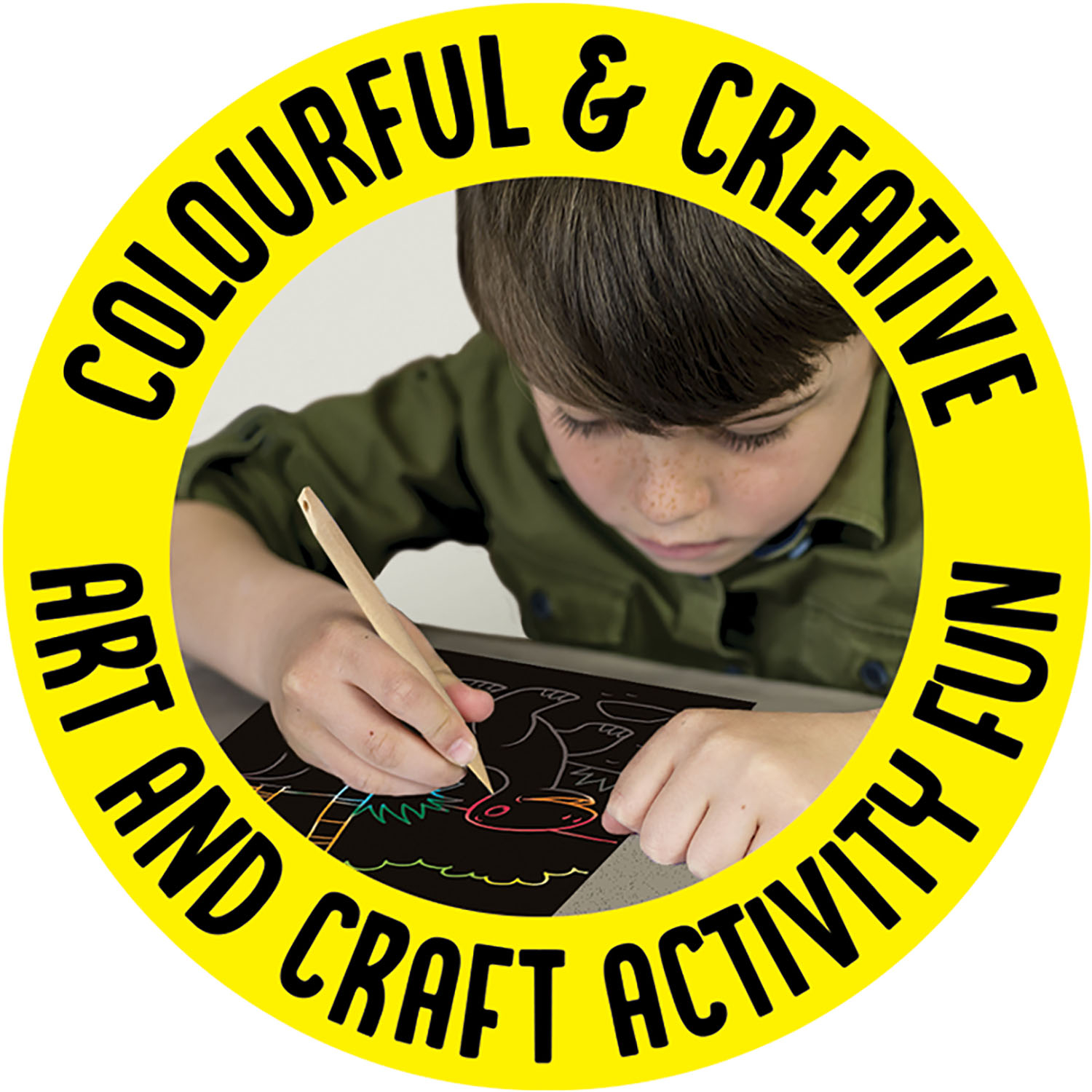 scratch art dinosaurs (activity station book + kit)