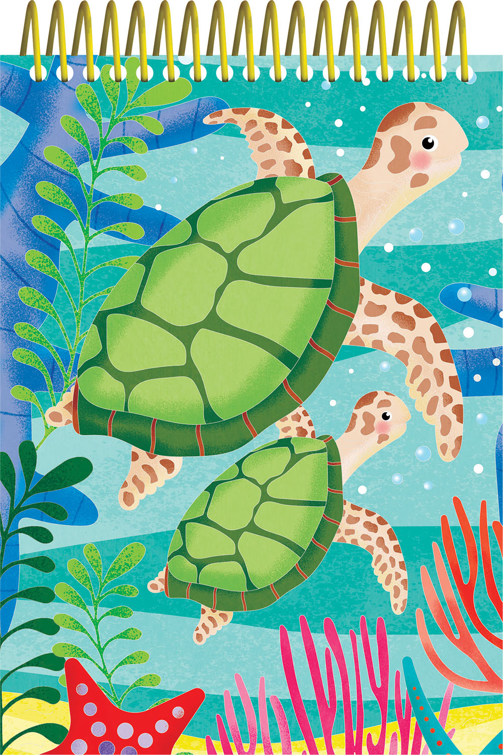 scratch & colour animals