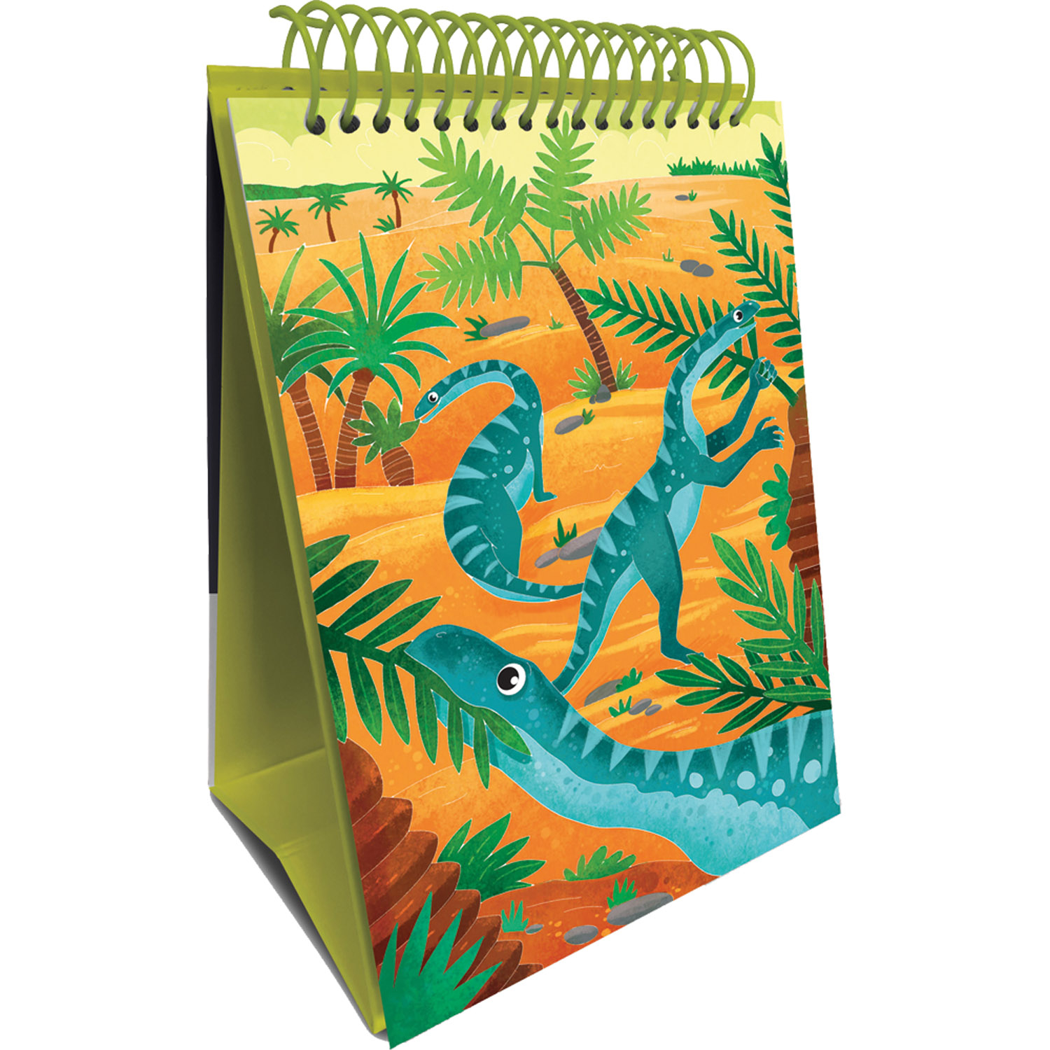 scratch & colour dinosaurs