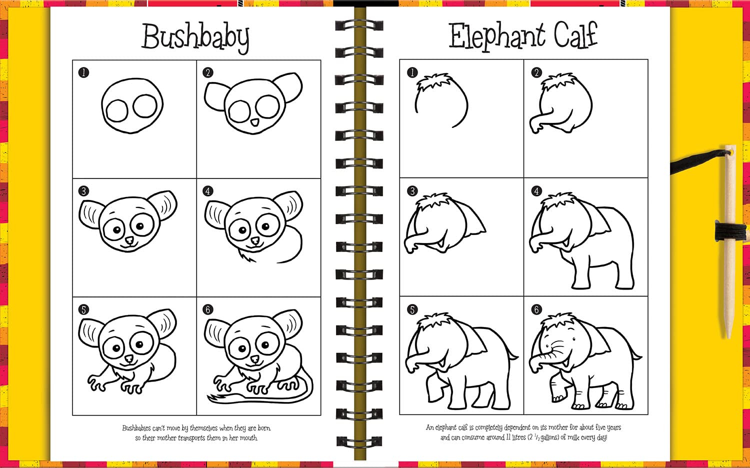 scratch & draw animals - scratch art activity book