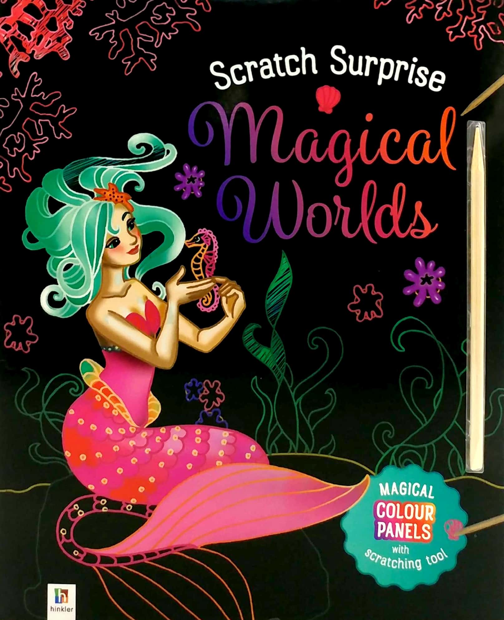 scratch surprise : magical worlds