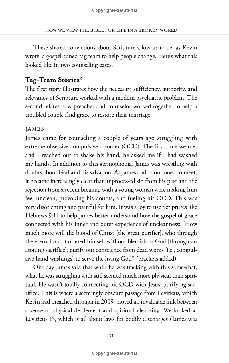 scripture and counseling : god's word for life in a broken world