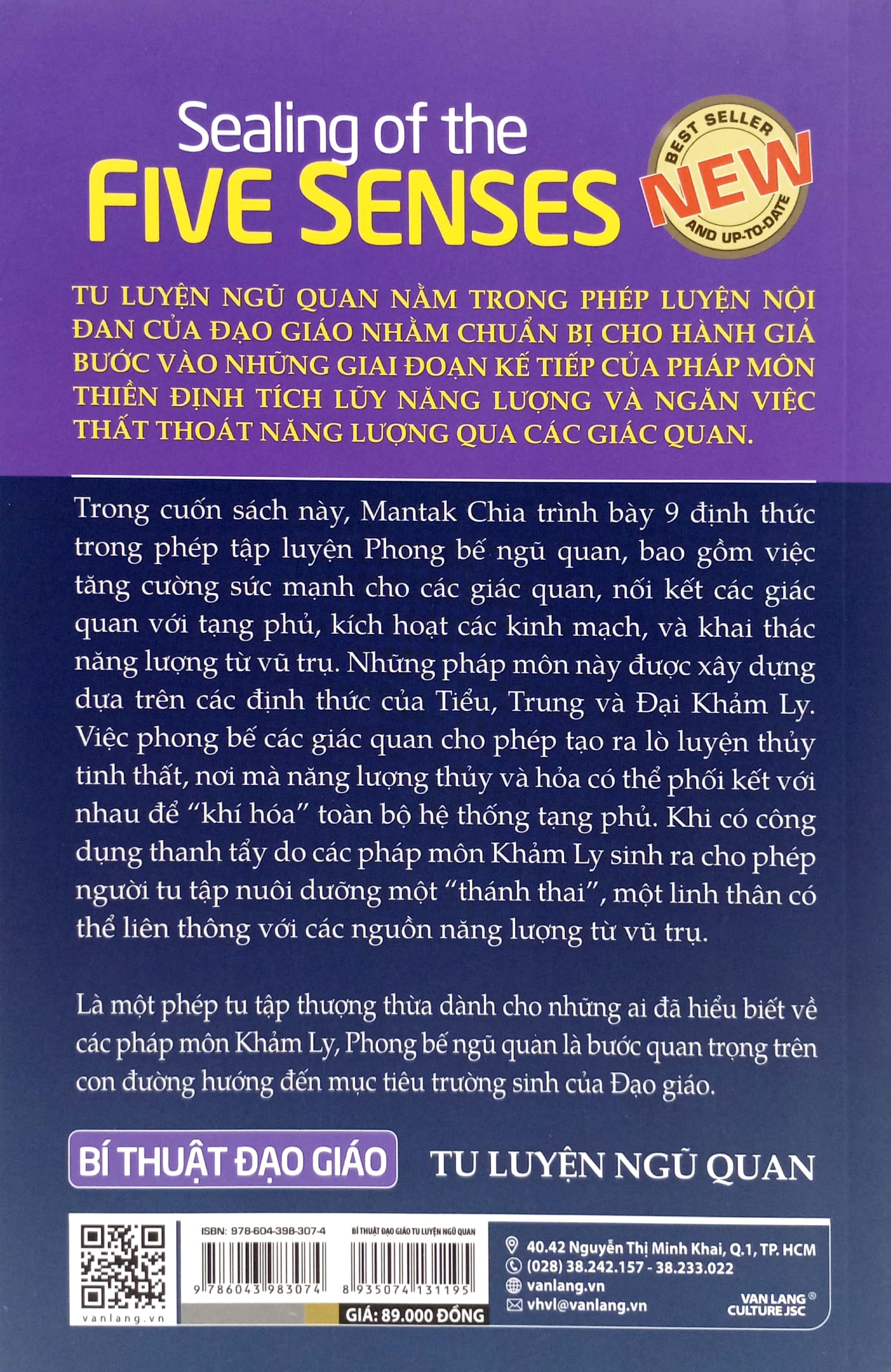 sealing of the five senses - bí thuật đạo giáo - tu luyện ngũ quan