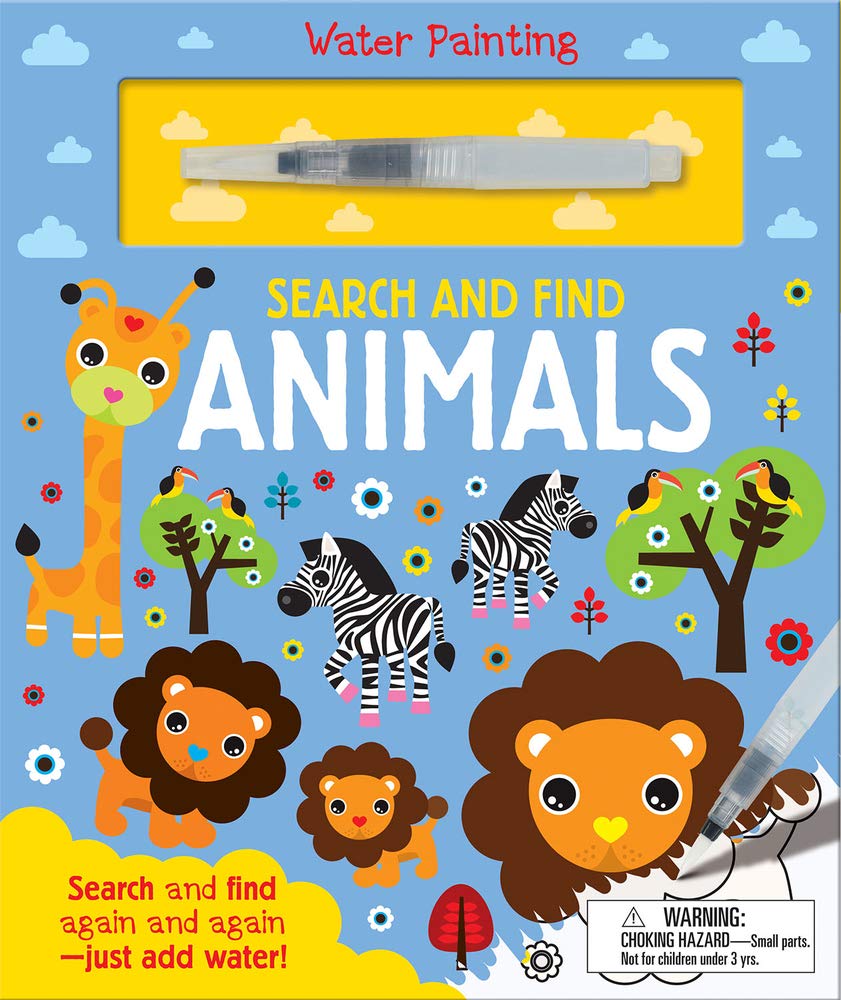 search and find animals (water painting search and find)