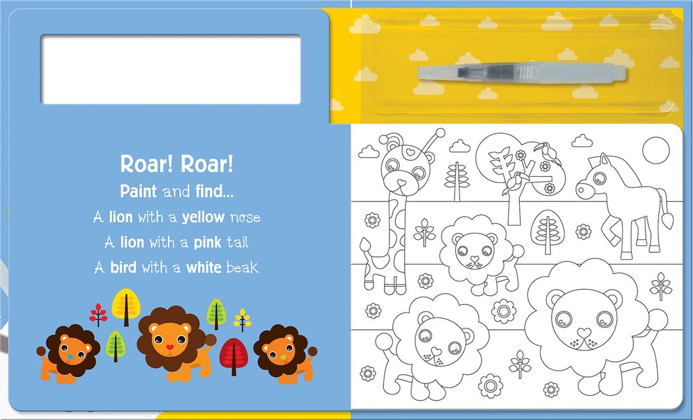 search and find animals (water painting search and find)