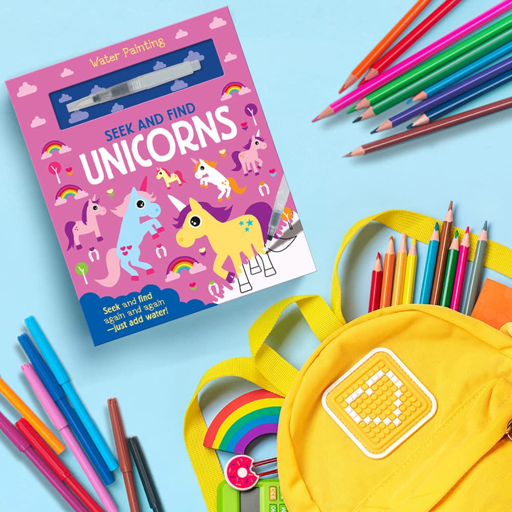 search and find unicorns (water painting search and find)