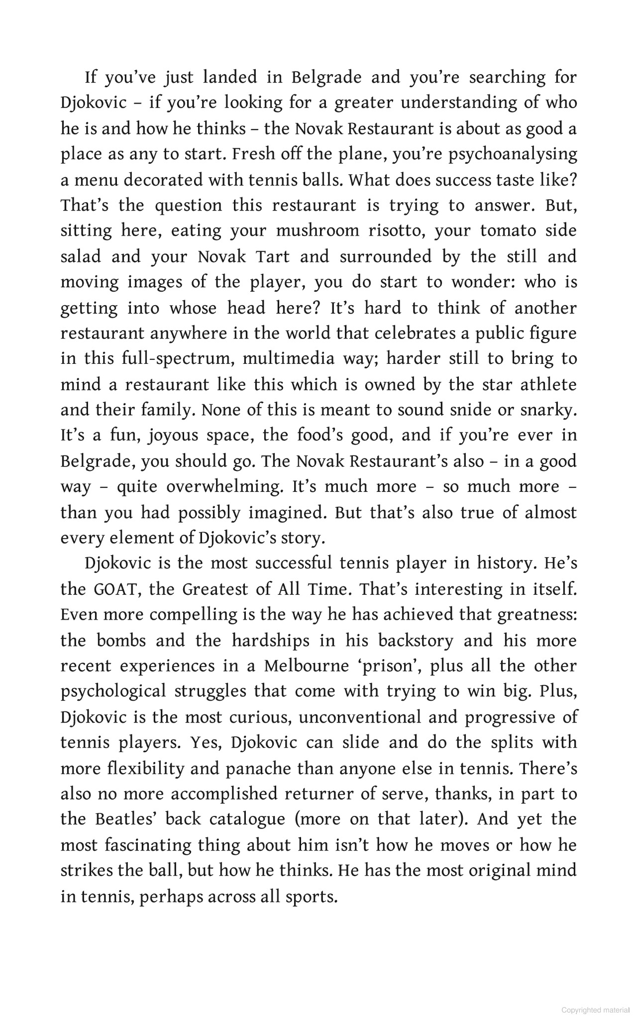 Searching For Novak - The Man Behind The Enigma