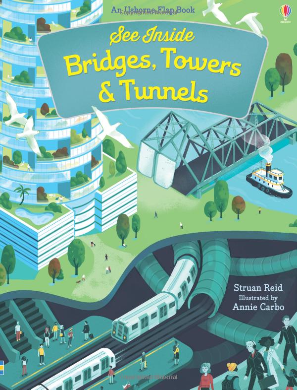 see inside bridges, towers and tunnels