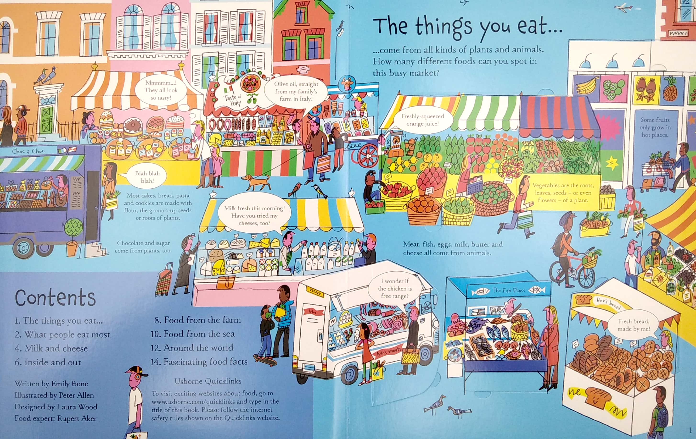 see inside where food comes from