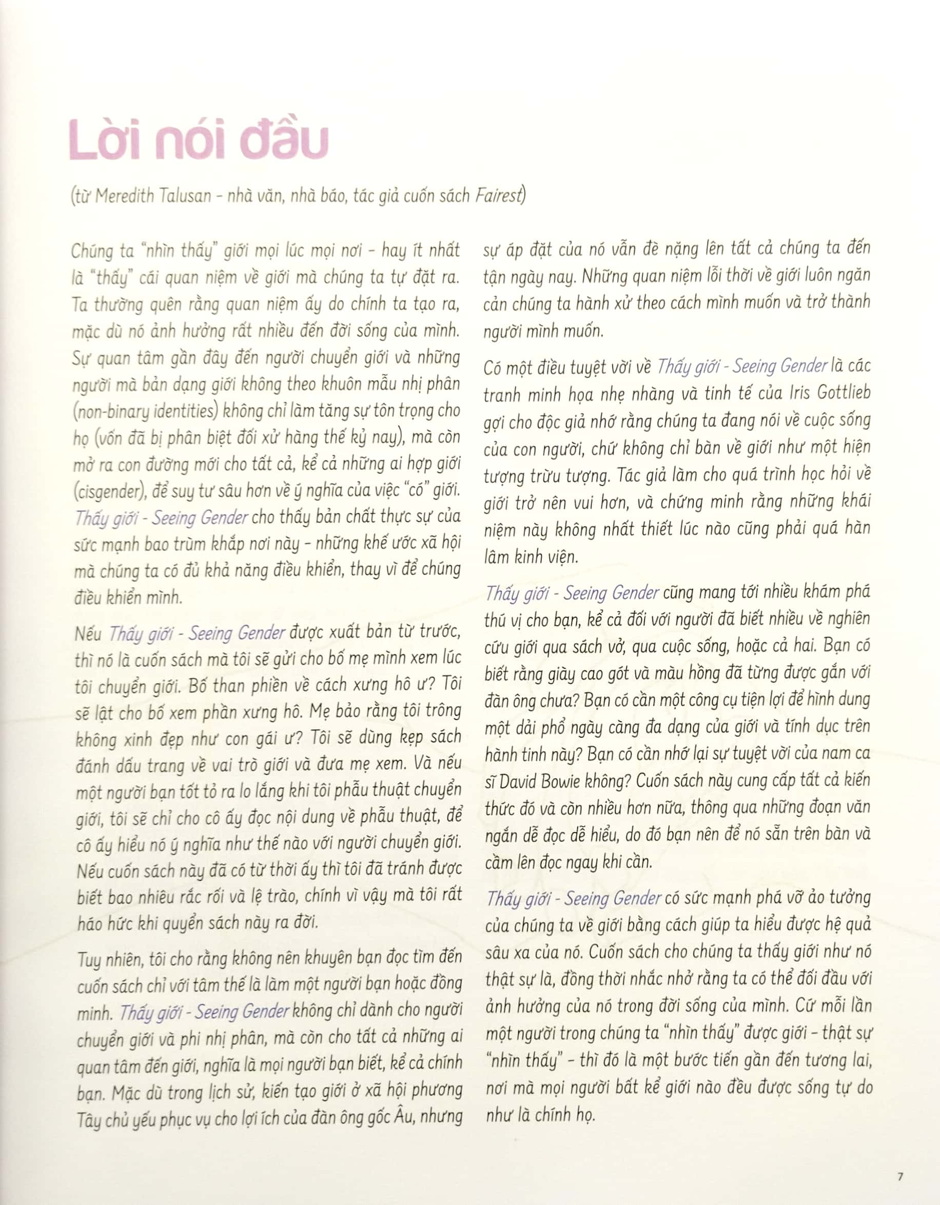 seeing gender - thấy giới