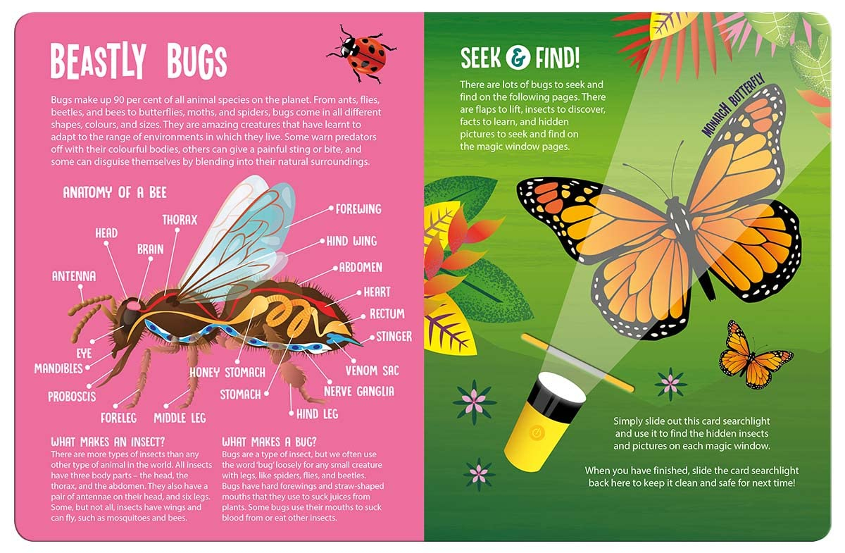 seek and find bugs (seek & find - searchlight books)