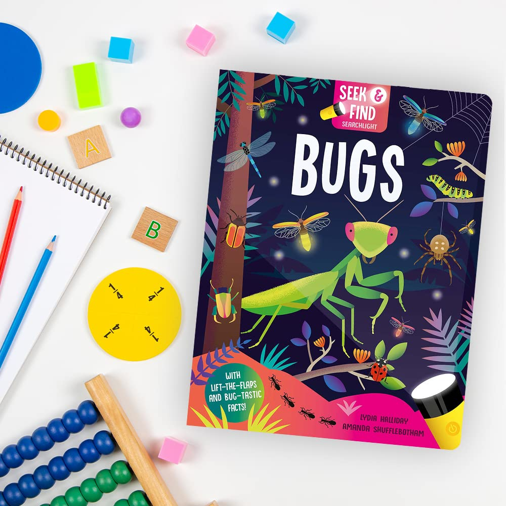 seek and find bugs (seek & find - searchlight books)