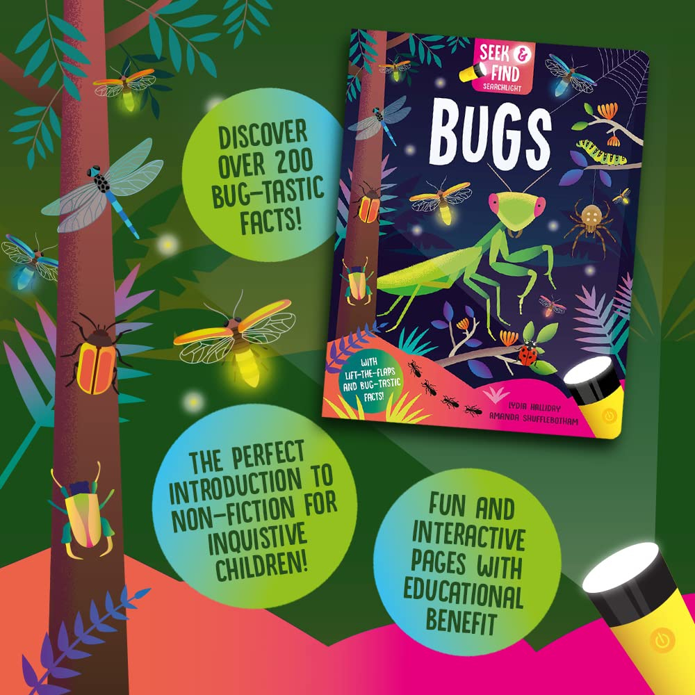 seek and find bugs (seek & find - searchlight books)