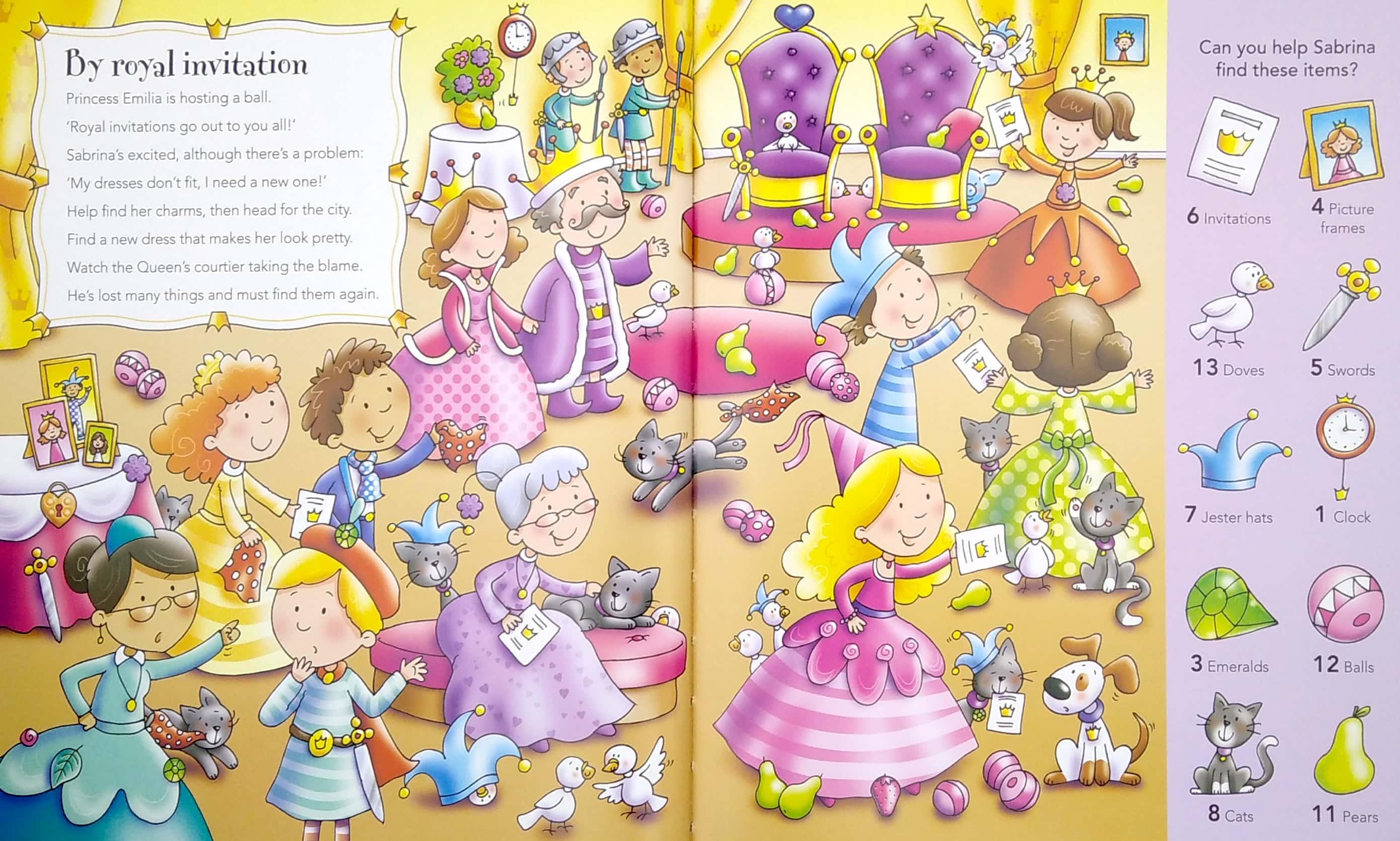 seek and find: princess