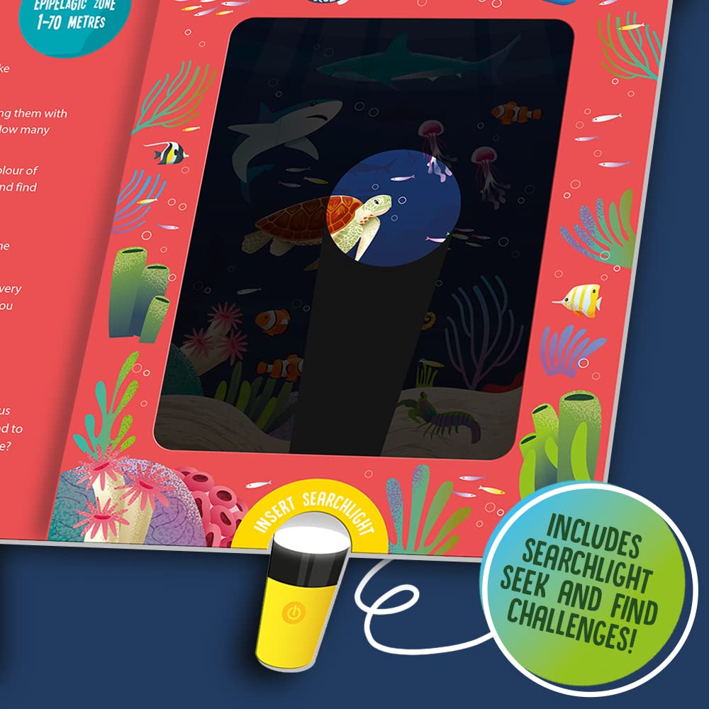 seek and find searchlight - ocean animals