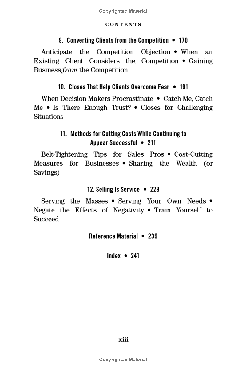 selling in tough times: secrets to selling when no one is buying