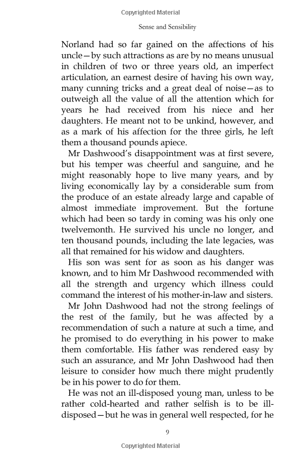 sense and sensibility (collins classics)