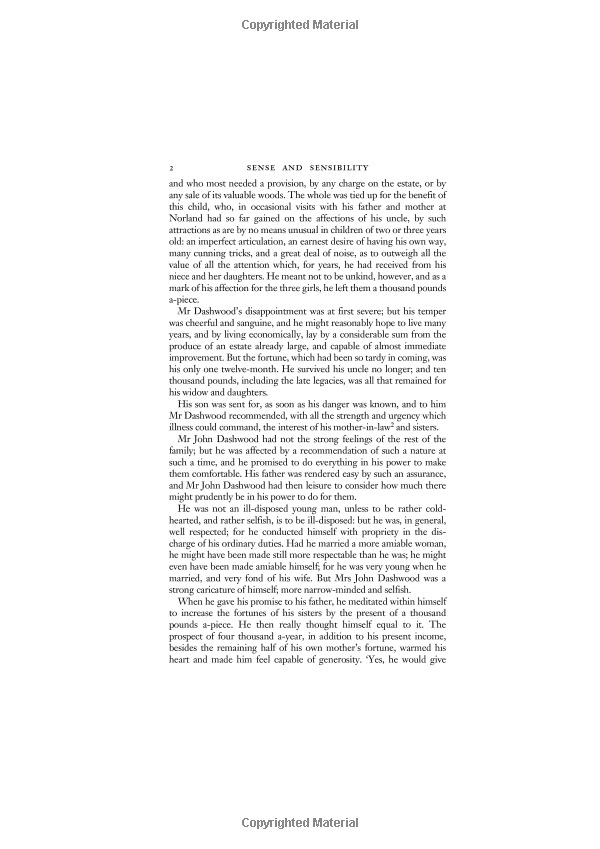 sense and sensibility (vintage classics austen series)