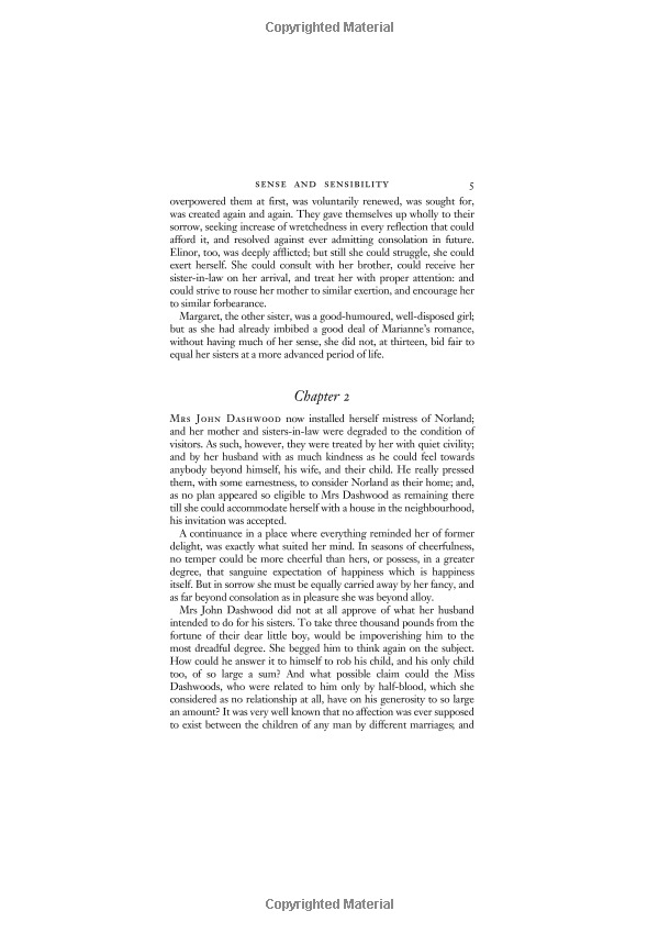 sense and sensibility (vintage classics austen series)