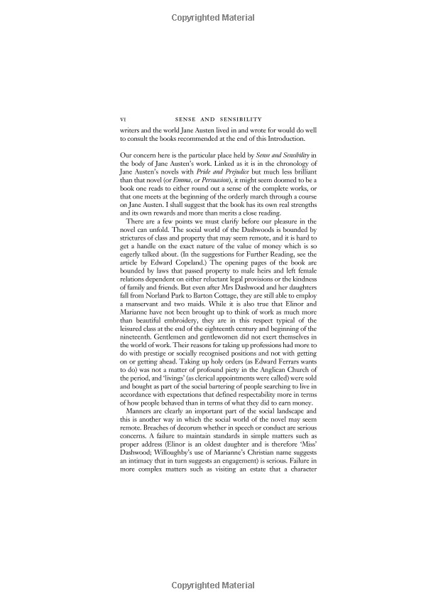 sense and sensibility (vintage classics austen series)