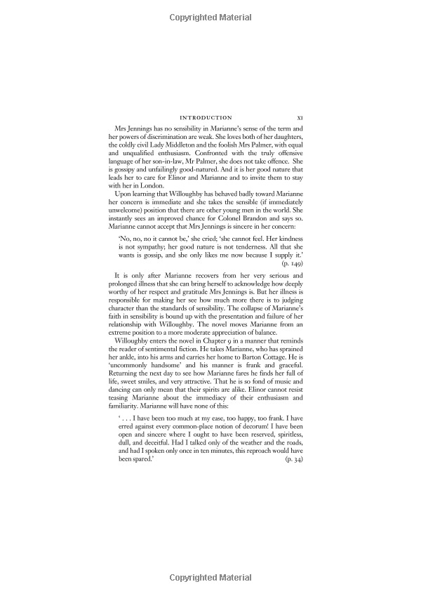 sense and sensibility (vintage classics austen series)