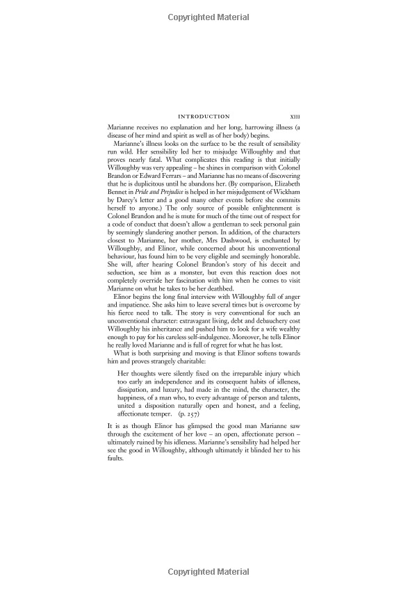 sense and sensibility (vintage classics austen series)