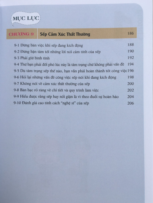 sếp khó vẫn thừa sức đối phó