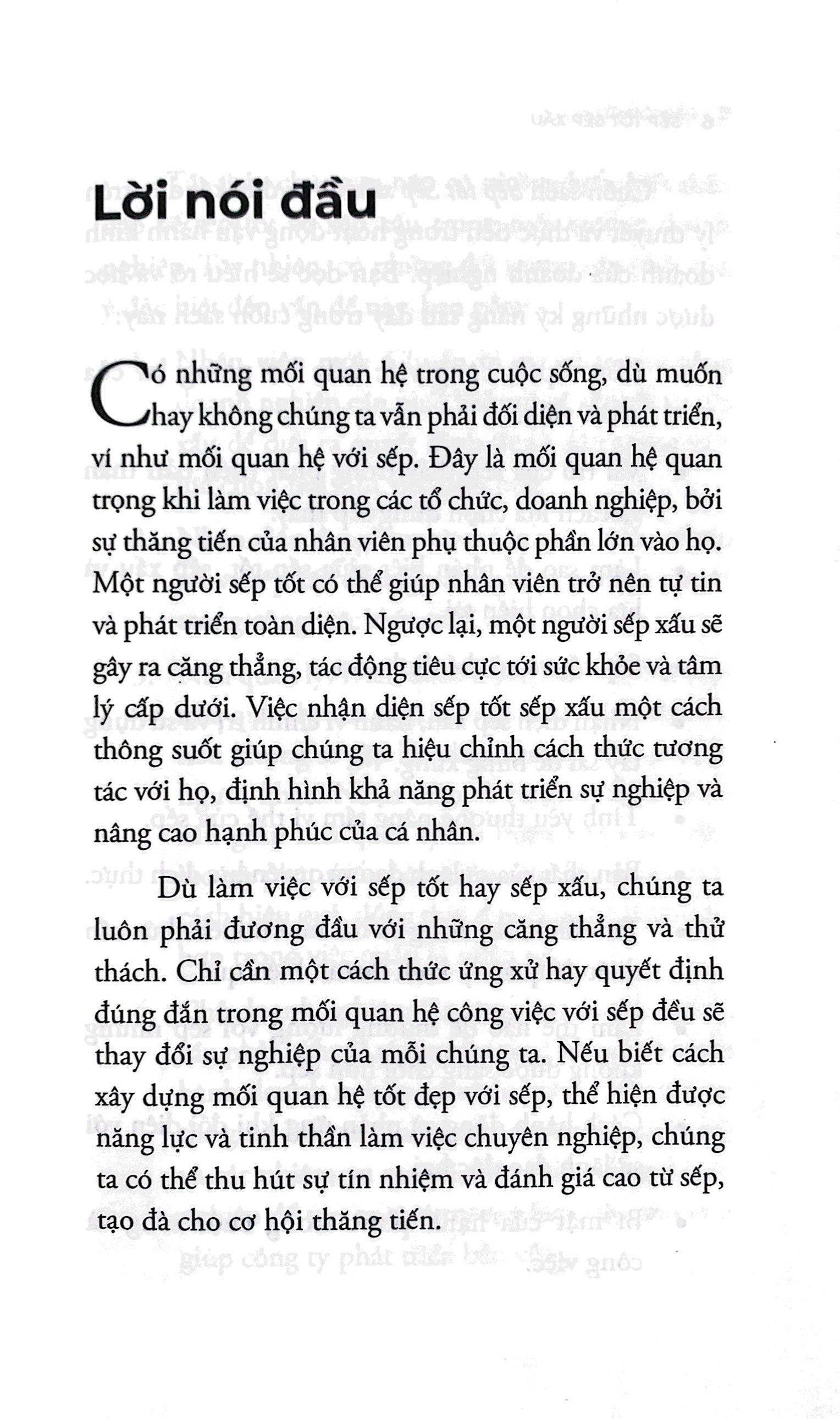 sếp tốt sếp xấu