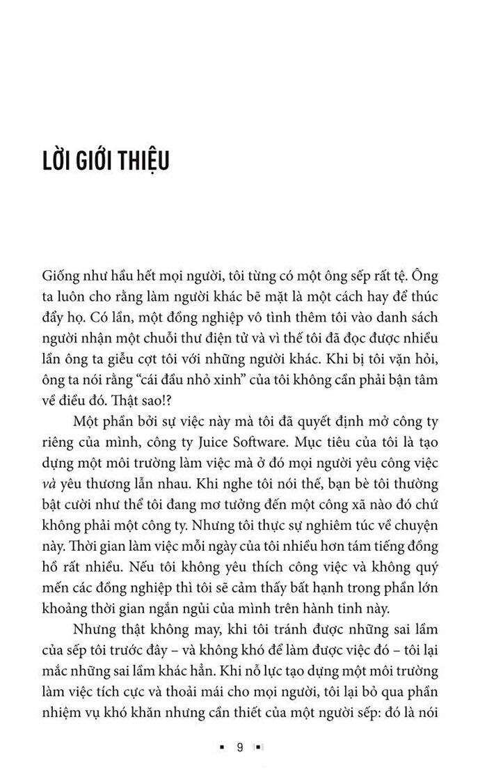 sếp xịn - trở thành vị sếp khó tính thân tình