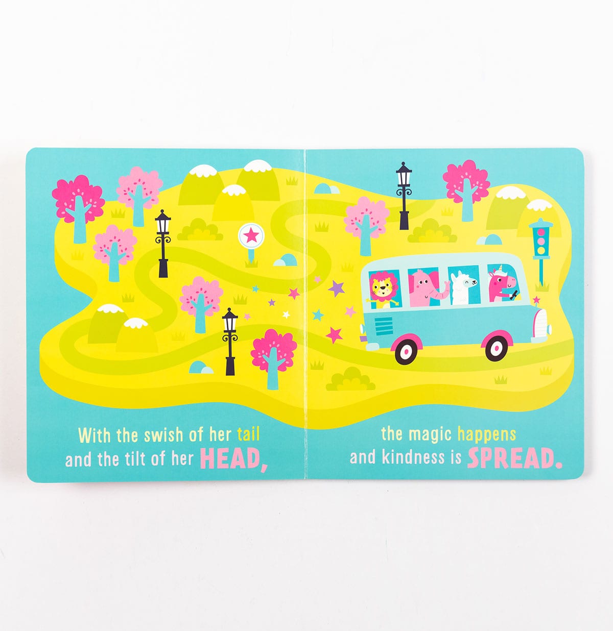 sequins books - the unicorn's magical tail