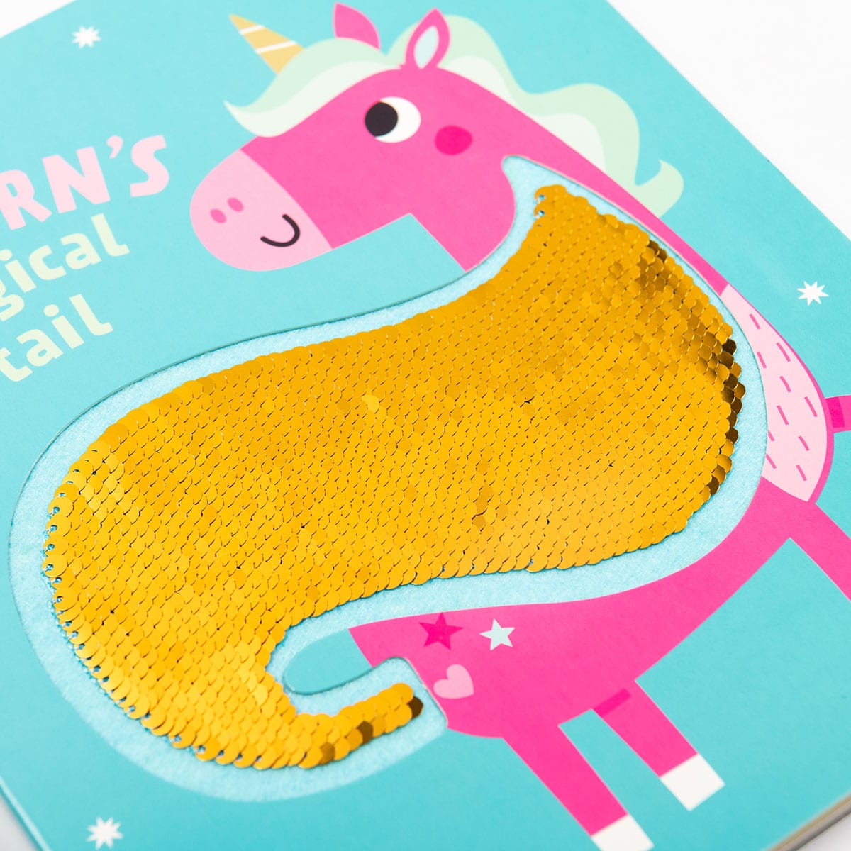 sequins books - the unicorn's magical tail
