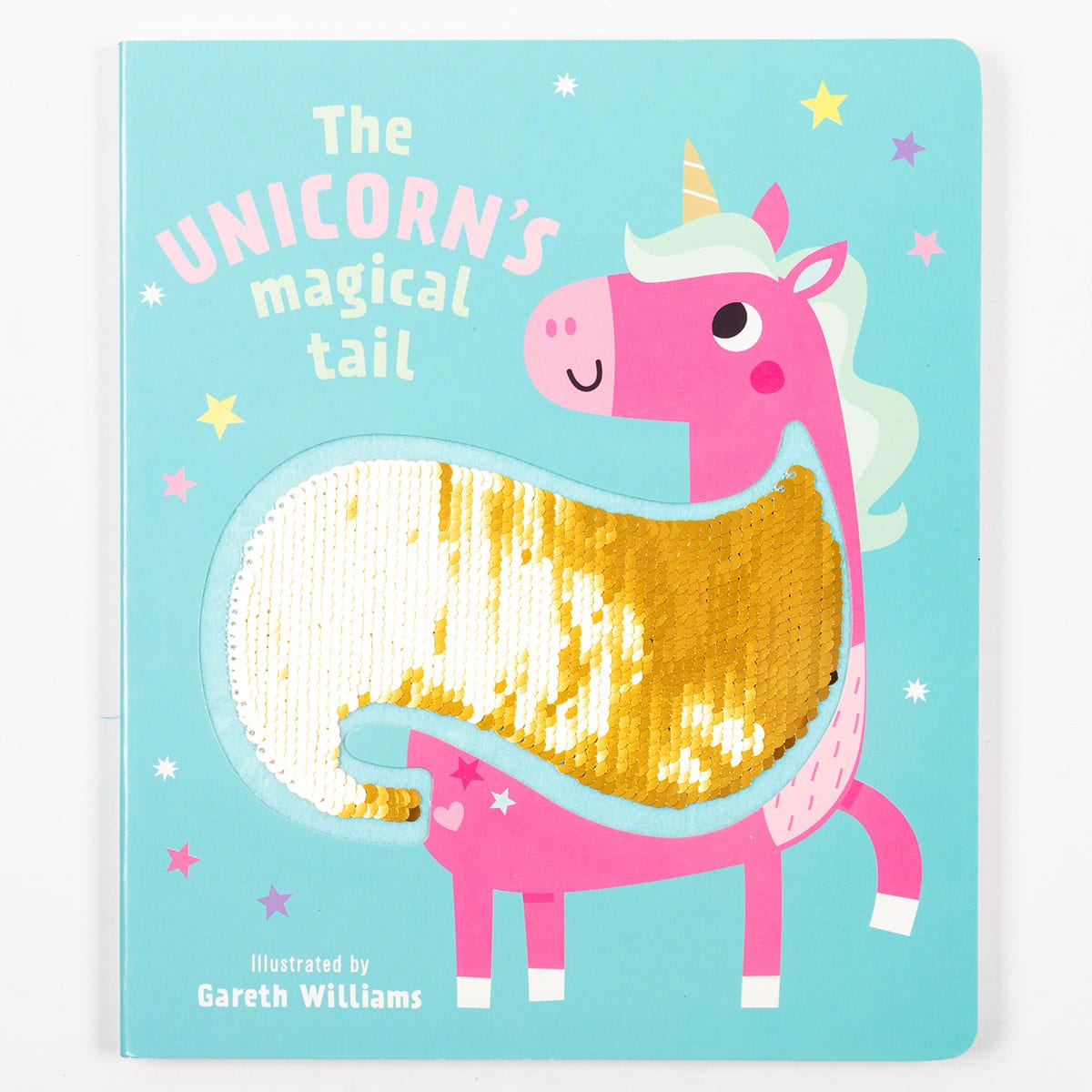 sequins books - the unicorn's magical tail