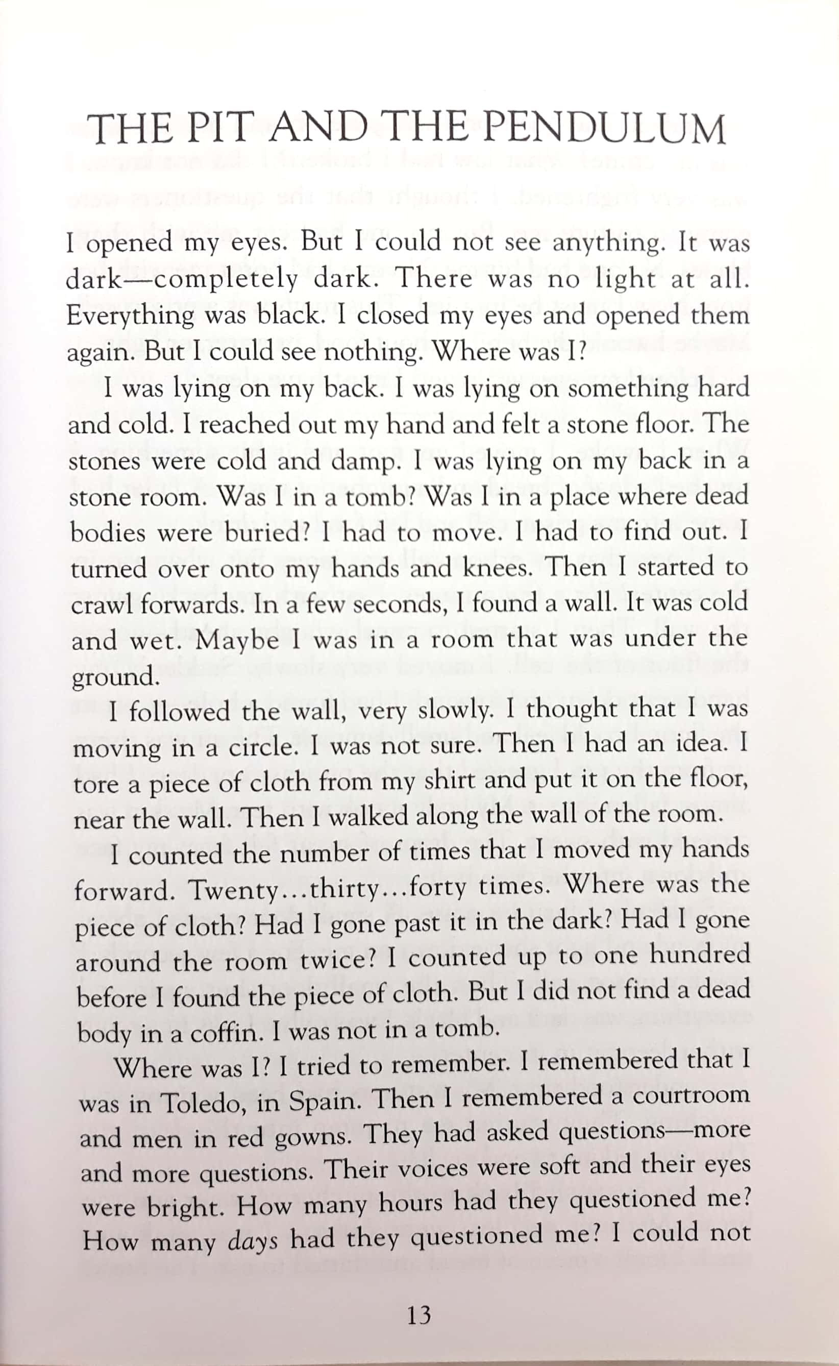 seven stories of mystery and horror: macmillan reader,elementary level