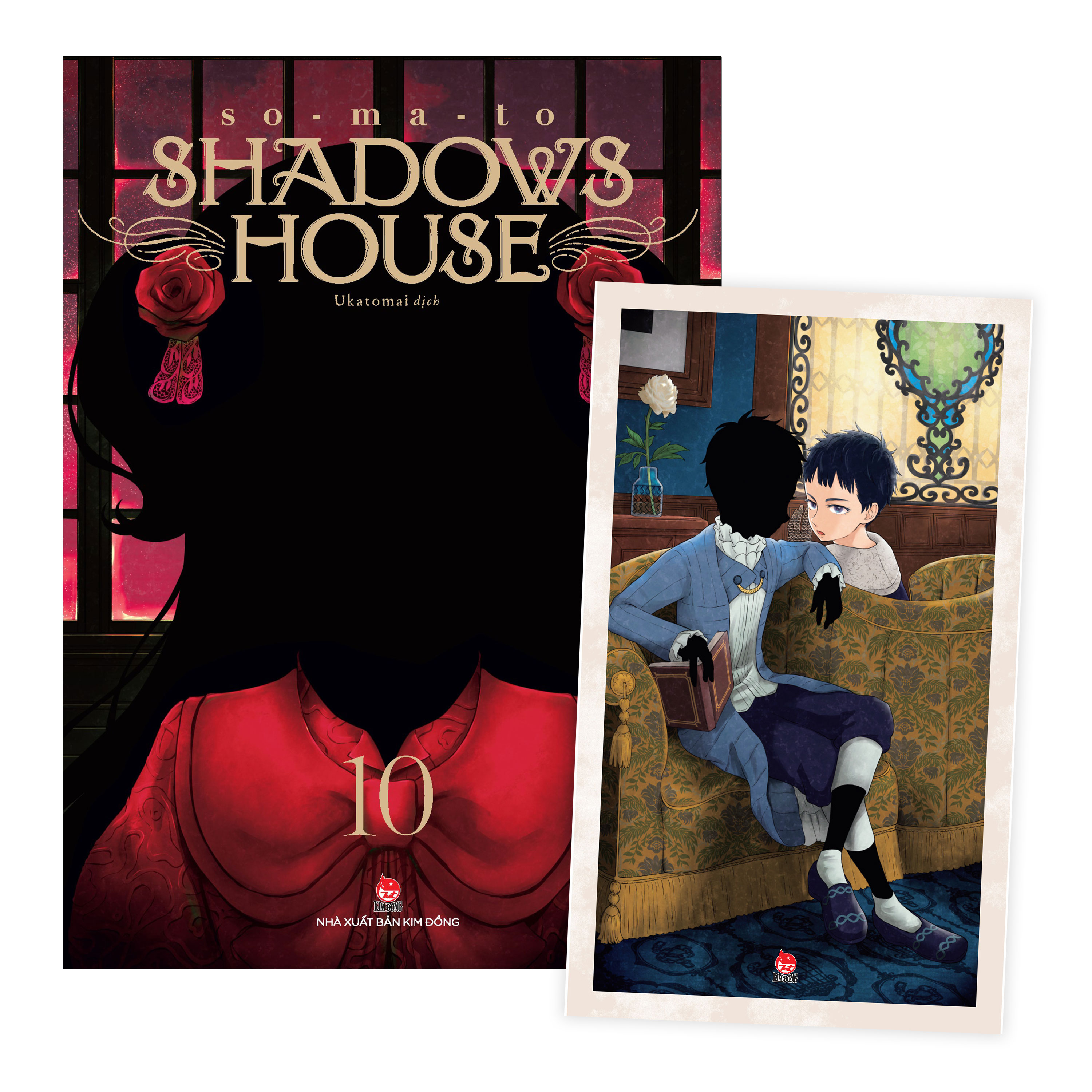 shadows house - tập 10 - tặng kèm card ivory