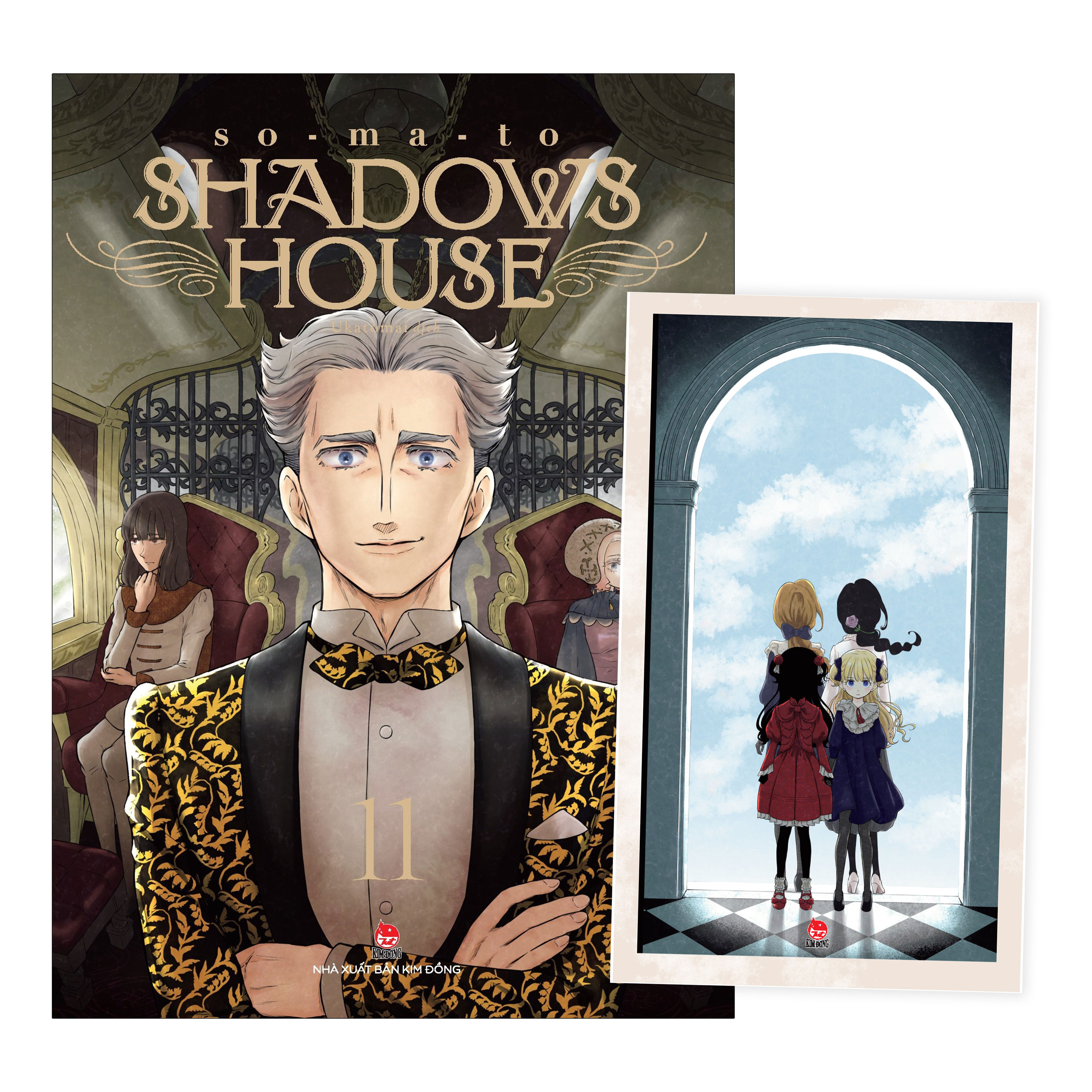 shadows house - tập 11 - tặng kèm card ivory