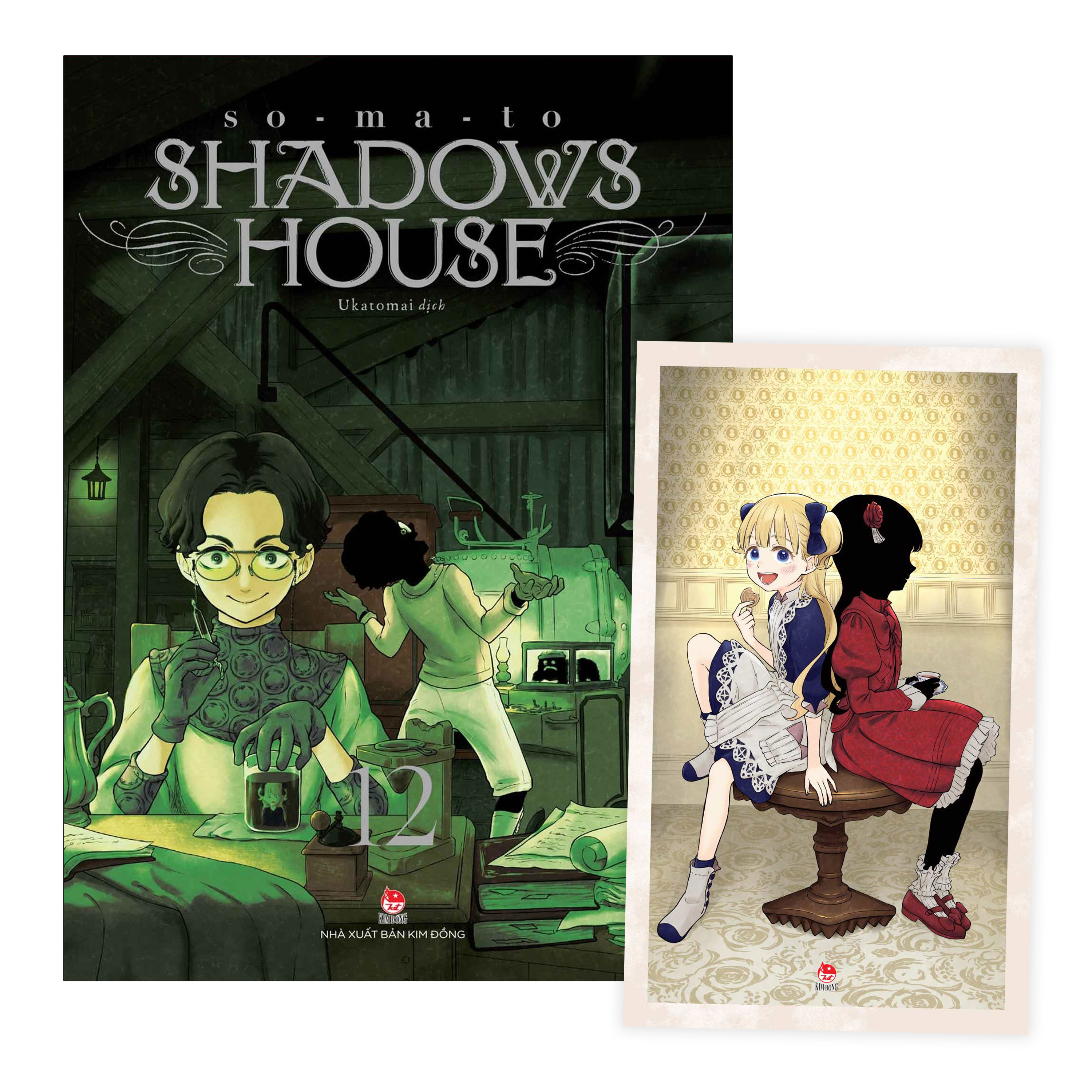 shadows house - tập 12 - tặng kèm card ivory