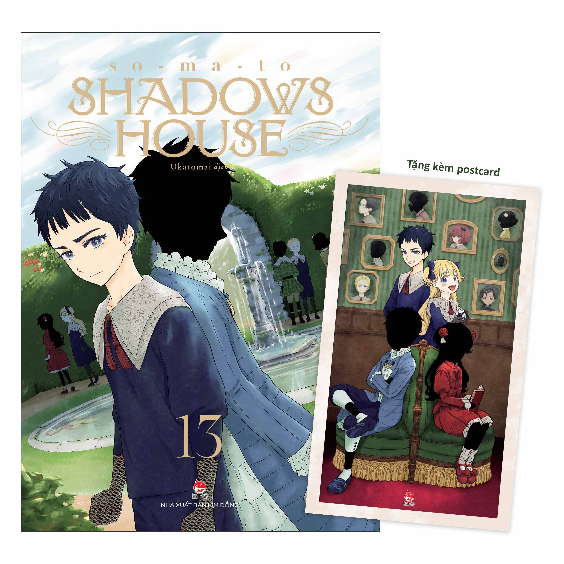 shadows house - tập 13 - tặng kèm card ivory